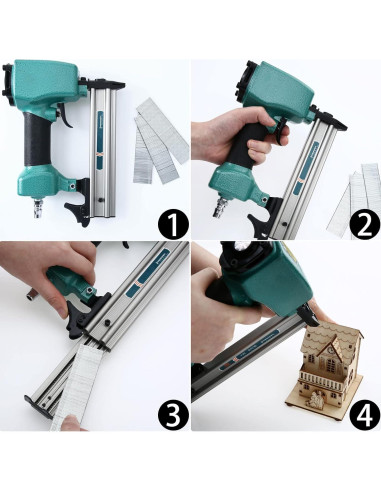 1400 Clavos Brad Electro-Galvanizados Ripeng 2.54-5.08 cm