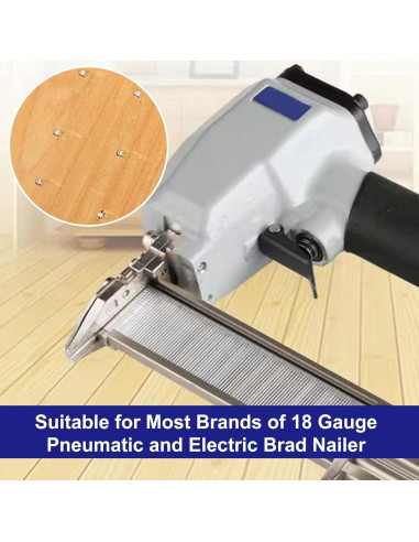 Clavos Brad Galvanizados 18GA HW HAMWOO 1600PCS 8 Tamaños