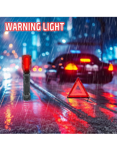 Luz de Trabajo LED Recargable WEPPGO F11 1200 Lúmenes Gris