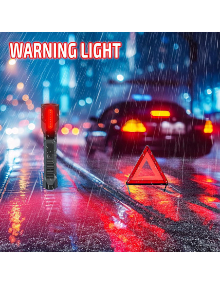 Luz de Trabajo LED Recargable WEPPGO F11 1200 Lúmenes Gris