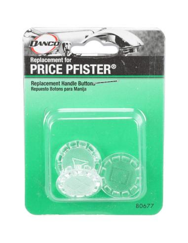 Botones de Índice Danco 80677 para Grifos Price Pfister - 3 Piezas
