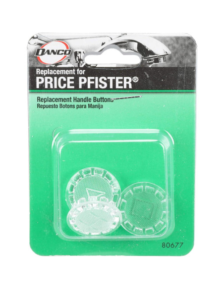 Botones de Índice Danco 80677 para Grifos Price Pfister - 3 Piezas