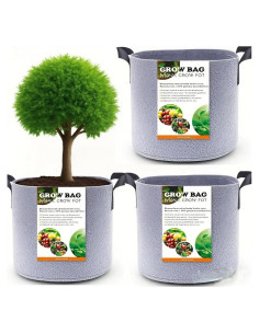 Bolsas de Cultivo Kriopy 75.71L Tela Transpirable con Asas