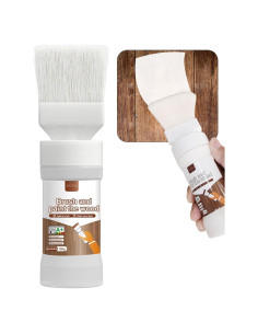 Pintura para Madera Anirun 180 ml Blanca con Pincel