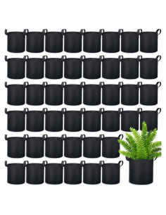 Paquete de 45 Bolsas de Crecimiento de Tela Potchen 11.4L