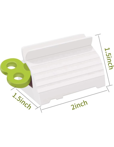 6 Exprimidores de Pasta de Dientes TFJAYTOO - Soporte Clip