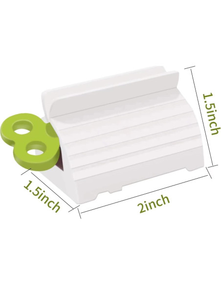 6 Exprimidores de Pasta de Dientes TFJAYTOO - Soporte Clip