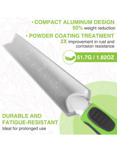 Juego de Herramientas de Jardín WORKPRO 5 Piezas Aluminio Verde