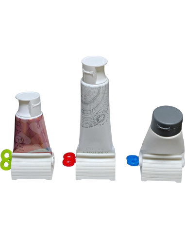 6 Exprimidores de Pasta de Dientes TFJAYTOO - Soporte Clip