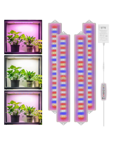 Luces de Crecimiento LED Eurbolan 40W 420 LEDs Espectro Completo