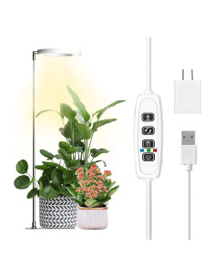 Luz de Crecimiento de Plantas IMVSINCERE 72 LEDs Espectro Completo