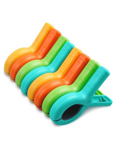 Paquete de 8 Clips para Toallas de Playa Dapute - Jumbo