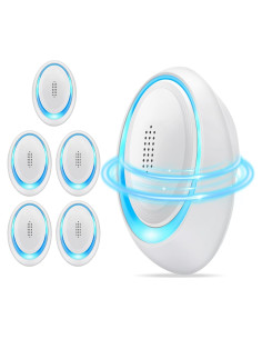 Repelente Ultrasónico de Plagas WAYSLA - 6 Paquetes Ecológicos