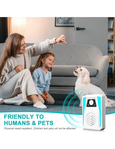 Repelente Electrónico de Insectos SUCGLES HK-336 6 Piezas