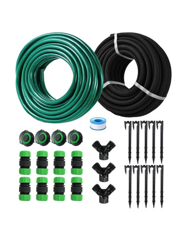 Kit de Manguera Empapadora Oscorna 75ft (22.86m) + 50ft (15.24m)