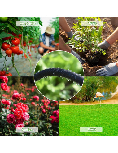 Kit de Manguera Empapadora Oscorna 75ft (22.86m) + 50ft (15.24m)