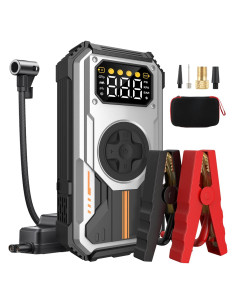 Arrancador de Batería Portátil Eigotrav PD-270 6000A con Compresor