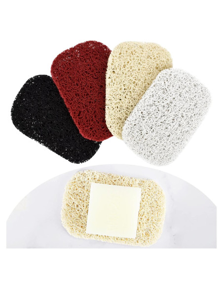 Almohadillas Antideslizantes para Jabón Sankoly - 4 Pcs