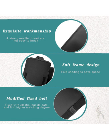 Extensor de Visera Solar Stymart Negro Antirreflejo para Coche