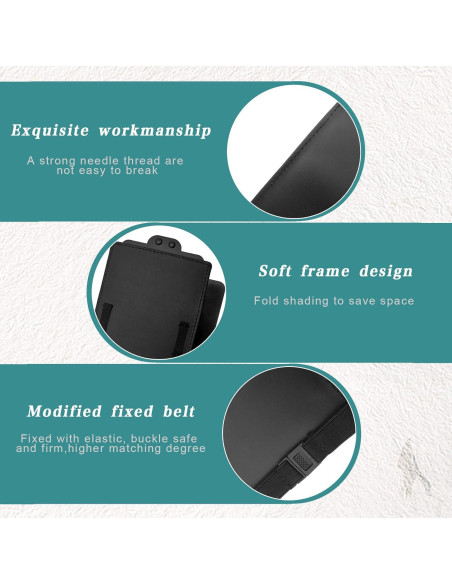 Extensor de Visera Solar Stymart Negro Antirreflejo para Coche