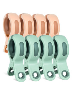 Pinzas para Toallas de Playa Zacool - 8 Piezas, Alta Resistencia
