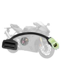 Adaptador OBD2 Honda 4pin a 16pin para Motocicletas 2017+