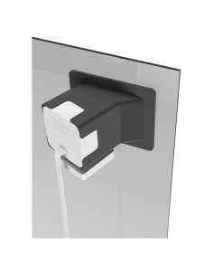 Soporte de Ventana Angulada Teccle para Wyze Cam V4 - Negro