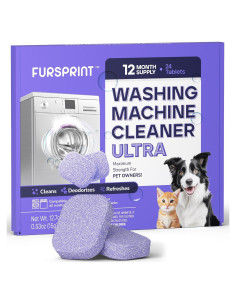 Tabletas Limpiadoras Ultra Fursprint 24 Unidades - Para Lavadoras HE
