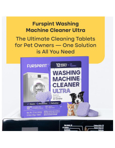 Tabletas Limpiadoras Ultra Fursprint 24 Unidades - Para Lavadoras HE 2