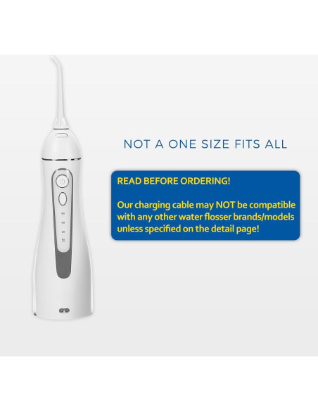 Cargador USB Cabor para Irrigadores Bucales - Carga Rápida