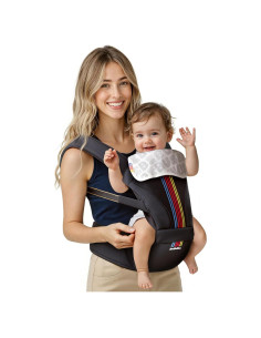 Portabebés Ergonómico BeBeBus 2-en-1 Negro hasta 20 kg