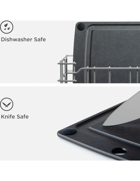 Tabla de Cortar Epicurean 25.4x17.8 cm Antideslizante Pizarra