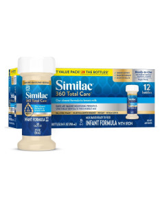 Similac 360 Cuidado Total Fómula Infantil 2 oz x 12 Botellas