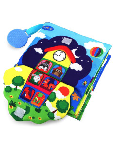 Libro Suave para Bebés 3D Toytoy - Actividades Educativas