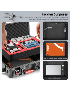Funda Dura Impermeable STARTRC para Drone DJI Mini 4 Pro 2