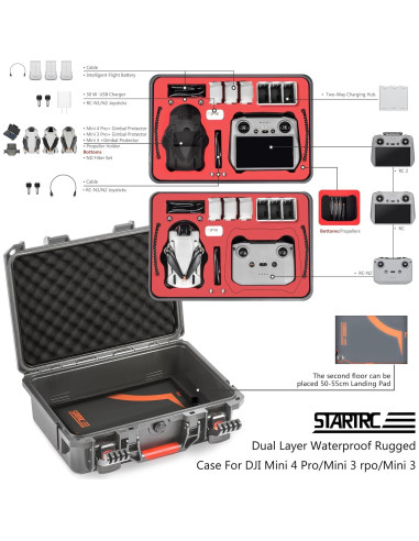 Funda Dura Impermeable STARTRC para Drone DJI Mini 4 Pro
