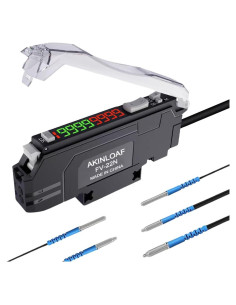 Amplificador de fibra óptica AKINLOAF FV-22N, sensor de proximidad
