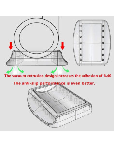 Copas Antideslizantes para Ruedas de Muebles Yupeak 4PACK 2