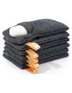 Paquete de 6 Bolsas Exfoliantes Antimbee para Jabón en Barra