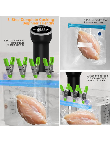 Cocinero Sous Vide Wi-Fi Cattleman Cuisine 1000W 16L