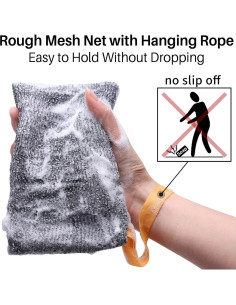 Paquete de 6 Bolsas Exfoliantes Antimbee para Jabón en Barra 2