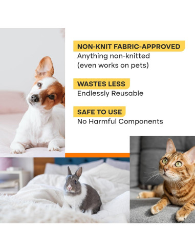 Herramienta Eliminadora de Pelo de Mascota Pro Fursprint - Raspador Reutilizable para Alfombras, Sofás y Coche