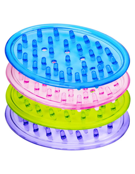 Ahorradores de Jabón de Silicona DecorRack - 4 Piezas Antideslizantes
