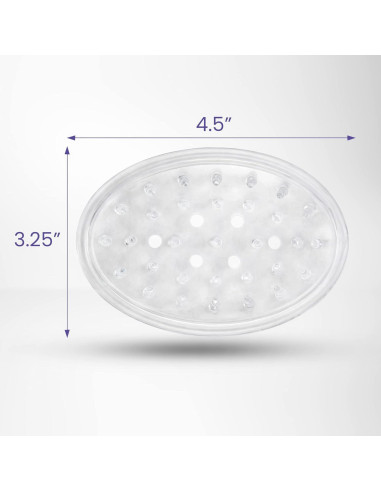 Ahorradores de Jabón de Silicona DecorRack - 4 Piezas Antideslizantes