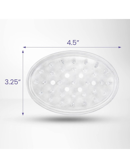 Ahorradores de Jabón de Silicona DecorRack - 4 Piezas Antideslizantes