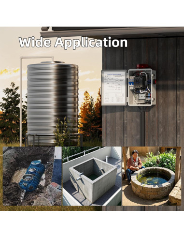 Alarma de Agua Joinfworld para Bomba de Sump 110dB IP68