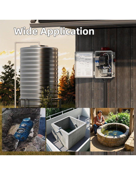 Alarma de Agua Joinfworld para Bomba de Sump 110dB IP68