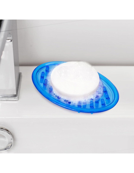 Ahorradores de Jabón de Silicona DecorRack - 4 Piezas Antideslizantes