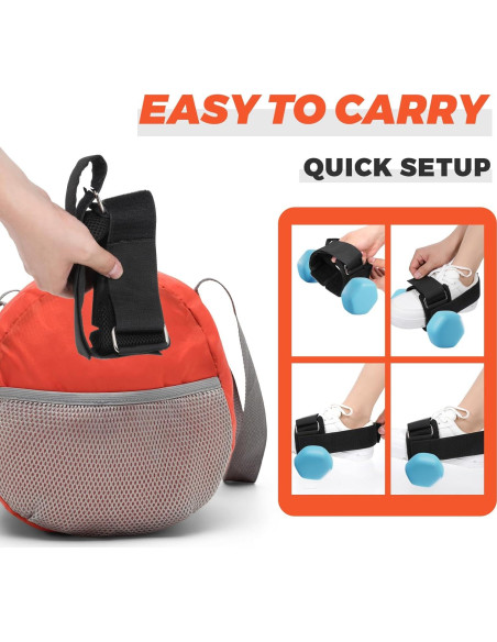 Correas de Tobillo YBEATY para Mancuernas - Entrenamiento de Piernas