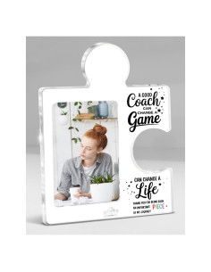 Marco de Foto Acrílico Puzzle QPVXSST 20x25 cm Regalo Agradecimiento